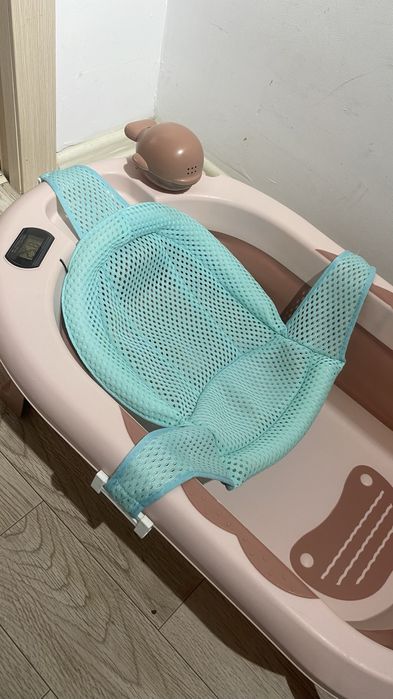 Детская ванночка с термометром