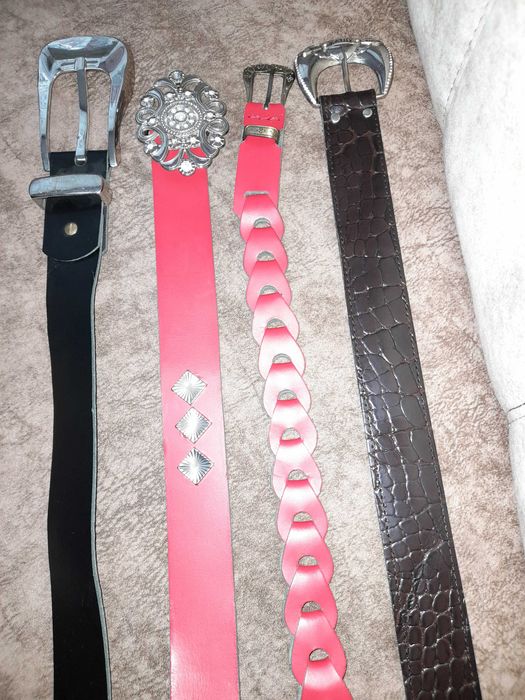 Дамски колани естествена кожа