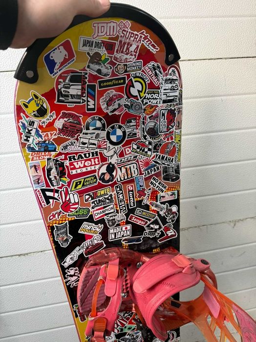 Сноуборд 155 см с ботинками