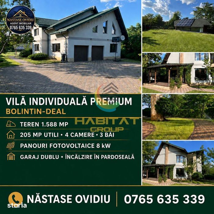 Vilă individuală premium în Bolintin-Deal