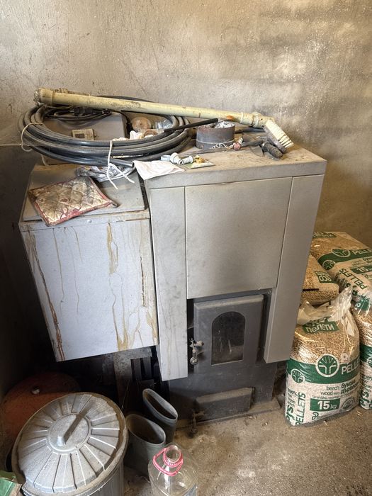 Котел с водна риза на пелети