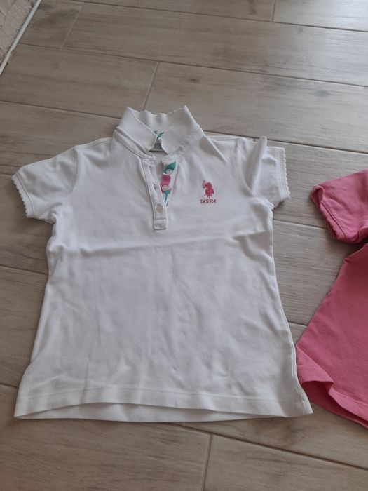 Тениска къс ръкав USPA за момиче