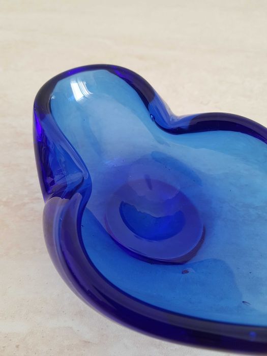 Винтидж пепелник от муранско стъкло