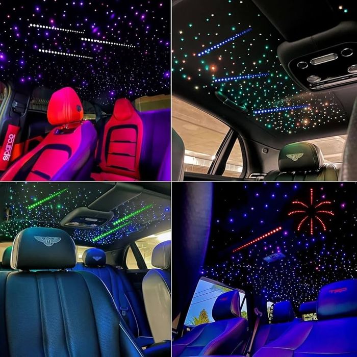 Потолок ВАЗ 2115 со звездным небом