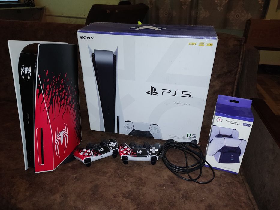 Playstation5  2 ta jostik arginal+zaryadnik