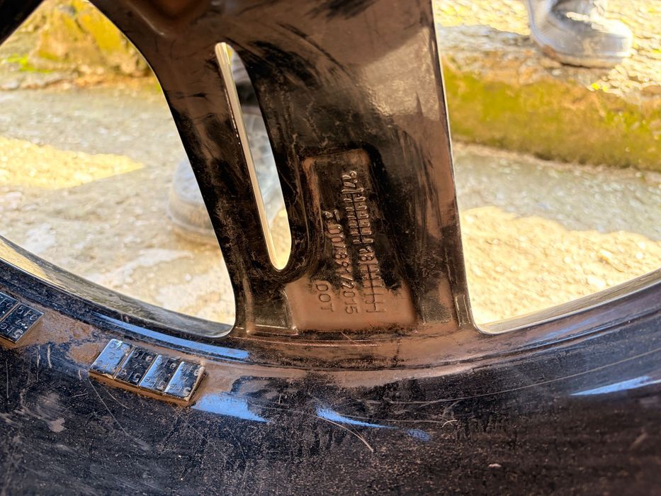 Оригинални джанти с гуми ауди 21 цола