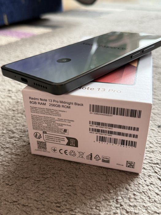 Xiaomi Redmi Note 13 pro 256GB Midnight black