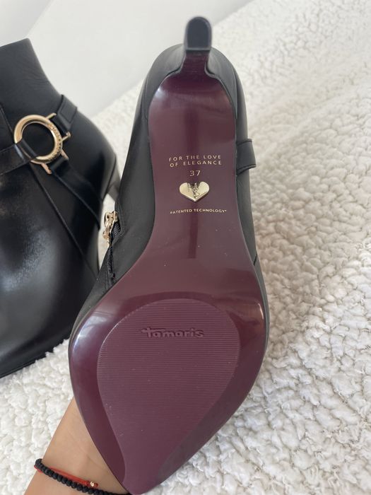 Естествена кожа Tamaris боти