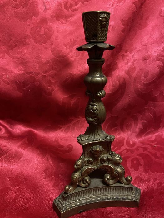 Свещници стари бронз 4бр