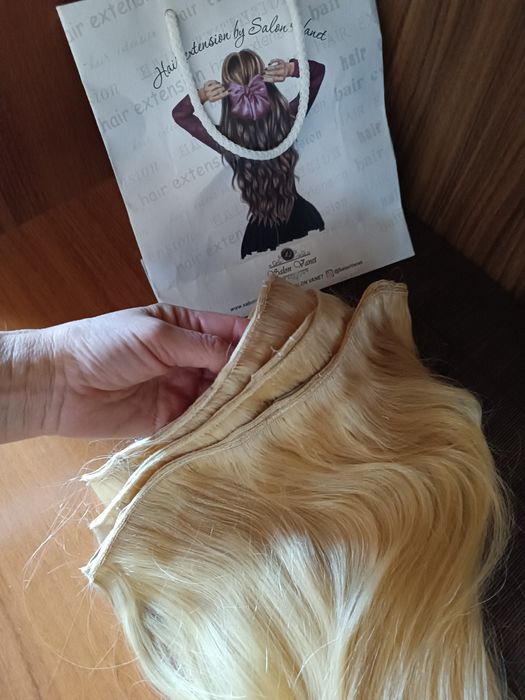 100% естествена коса