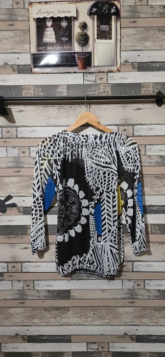 Desigual M/L-дамска тънка блуза (х-174)