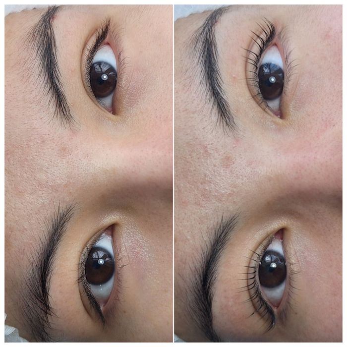 Ламинирование ресниц и бровей