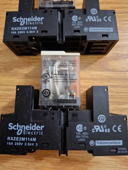 Releu 230VAC, 3PDT, 10A, RUMC3AB1P7, Schneider Electric