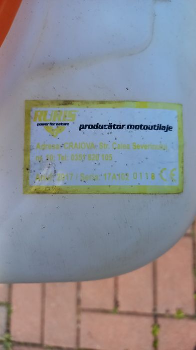 Atomizor Ruris A102, benzina, putere 2.9CP
