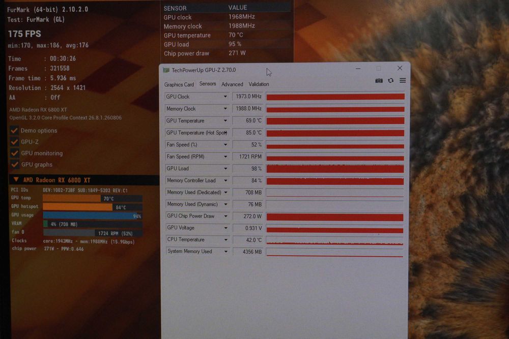RX 6800 XT 16GB Asrock Phantom Gaming GPU AMD Radeon видеокарта/ вкл. ДДС