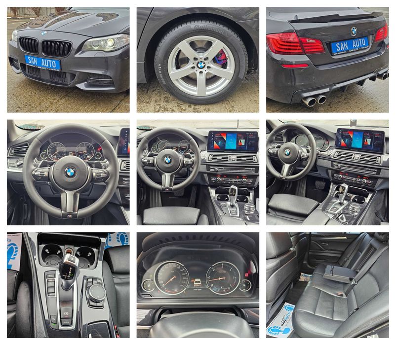 BMW F10 2015 3.0d 258 CP euro 6 automata / RATE fara avans