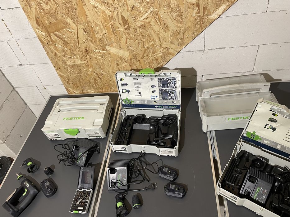 Filetanta Festool CXS Li 2,6 set
