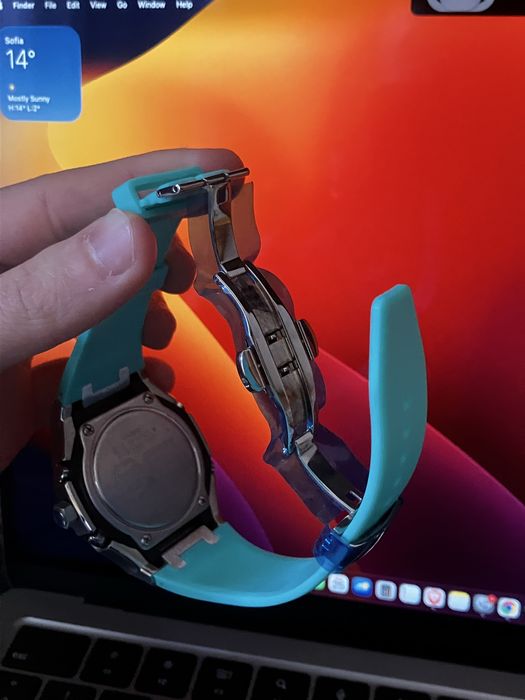 Casio Tiffany Blue G-Shock GA 2100 Mod Ap style