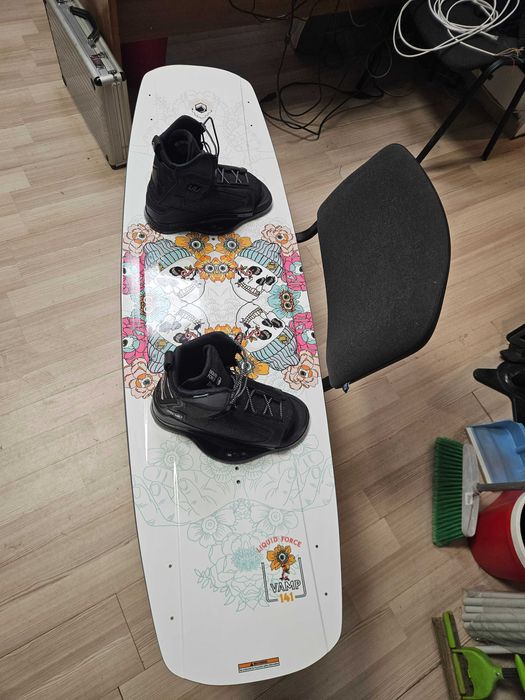 Уейкборд Liquid Force с автомати, каран само 1 път