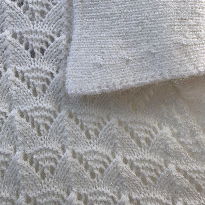 Bluza MiuMiu Cashmir, marimea 38 / M, noua, Alb