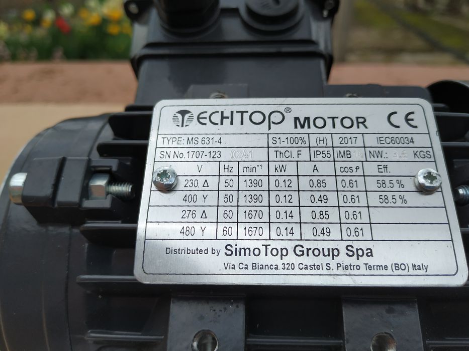 Електро мотор ESHTOP MS 631-4 B14