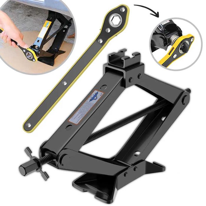 Механичен Крик с тресчотка тип жаба - 1.5 тона