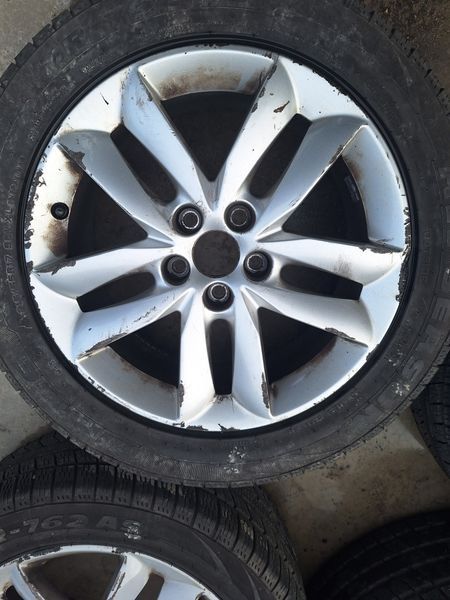 4бр. Джанти с гуми  17 цола 5x108 Peugeot 508 / Пежо 508 2012г.