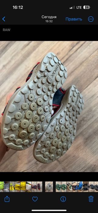 Сандалии geox 28