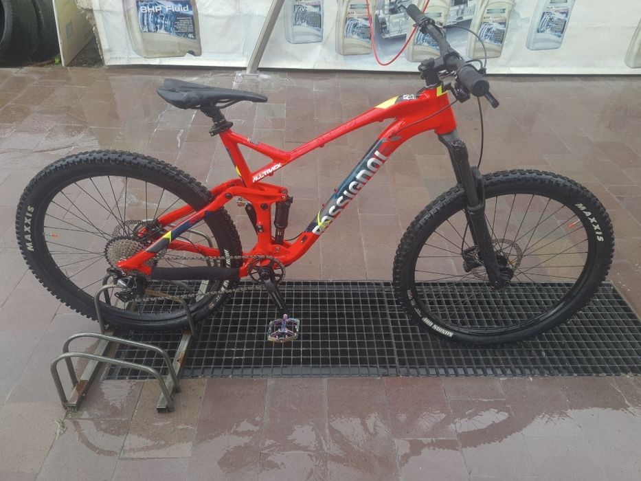 bicicleta mtb full suspension rossignol all alltrack