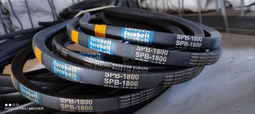 Клиновые ремни для надежной работы вашего оборудования!