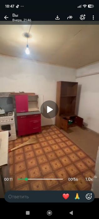 2 комн времянка Каскелен 65000