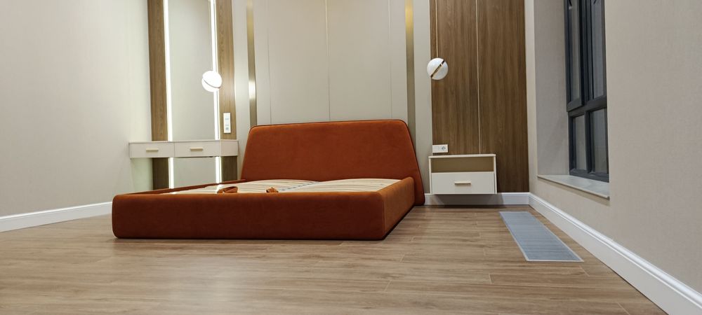 Современная мягкая кроватьпо доступной цене