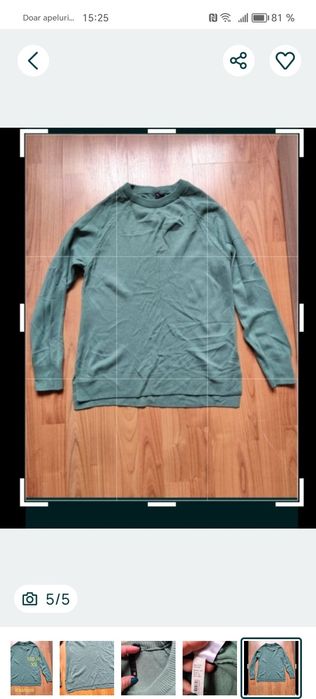 Pulover damă nou, casmir XS