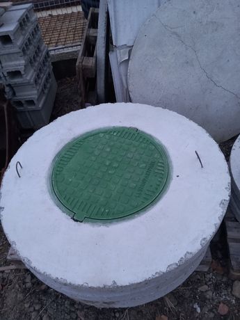 Capac pietonal capac canalizare tuburi beton