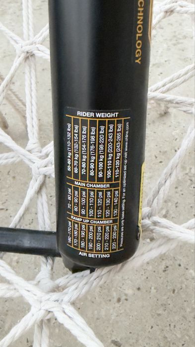 Furca ohlins rxf 36  M.2 140mm