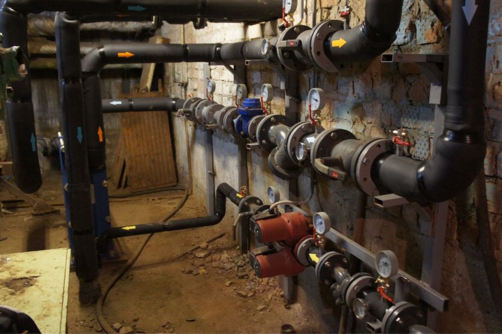 Монтаж тепловых узлов