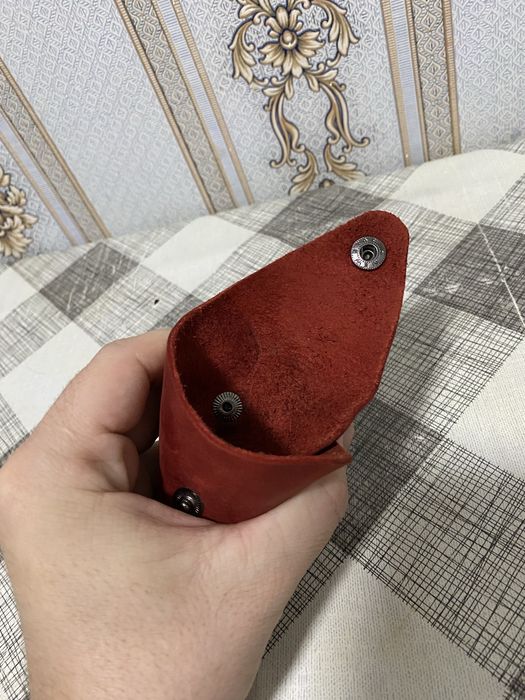 Монетница из кожи Италия