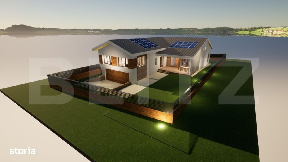Teren intravilan 700 mp cu Proiect de casa aprobat, Lipoveni, Alba Iul