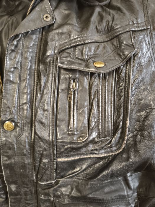 Куртка мужская кожаная