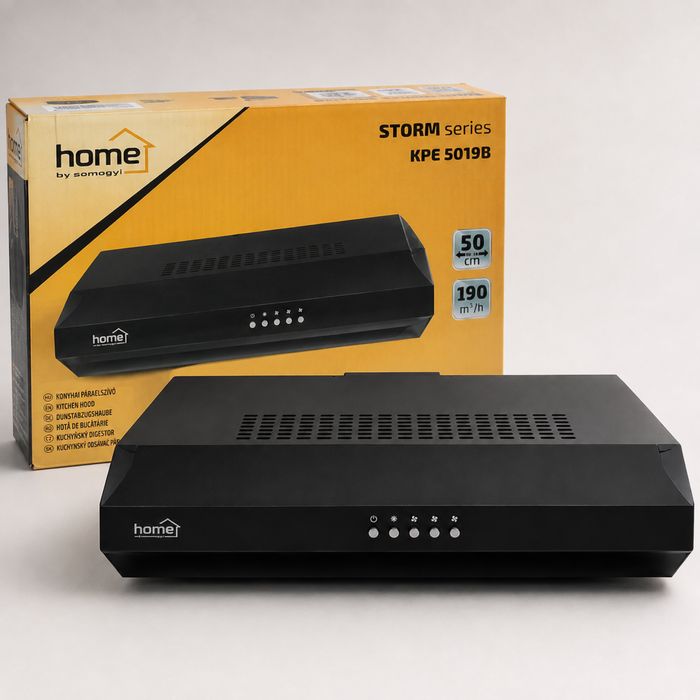 Hotă bucătărie Home Storm KPE 5019B, 50 cm, 190 m³/h