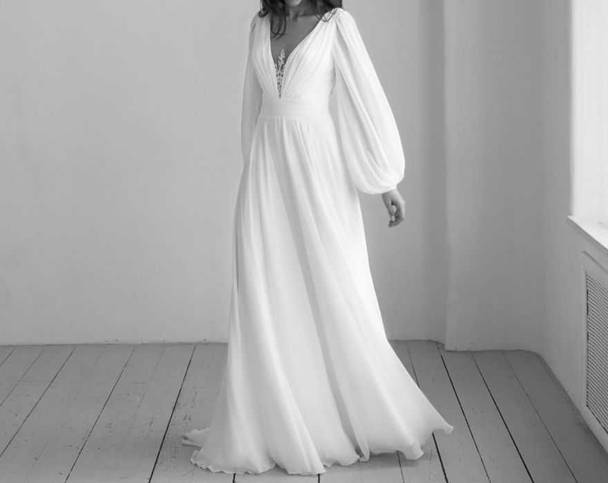 Свадебное платье Стиль Минимализм