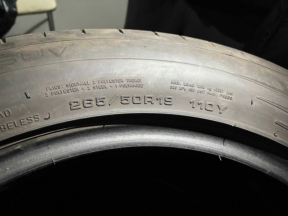 Летни гуми Dunlop Sport Maxx RT2, 265/50 R19, комплект 4 бр. DOT 27/20