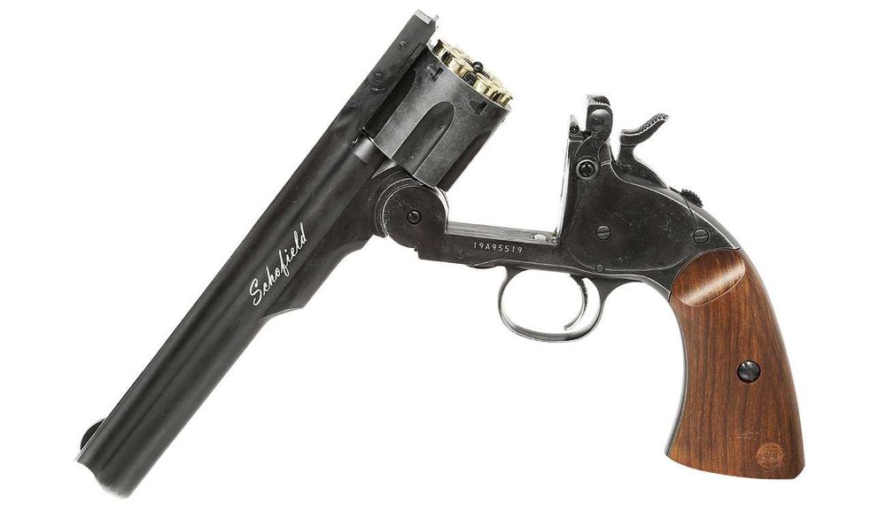 Revolver SCHOFIELD ASG S&W model 3 ANTICHIZAT airsoft 6 inch