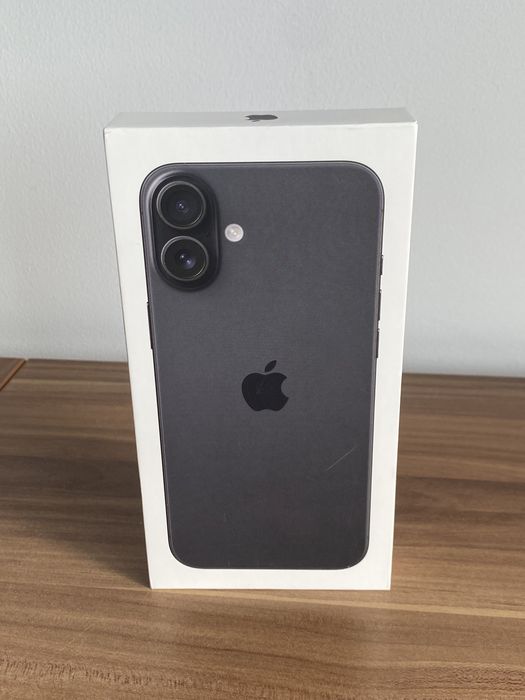 iPhone 16 Plus, 128 GB, Black, Sigilat, Cod produs: 4306