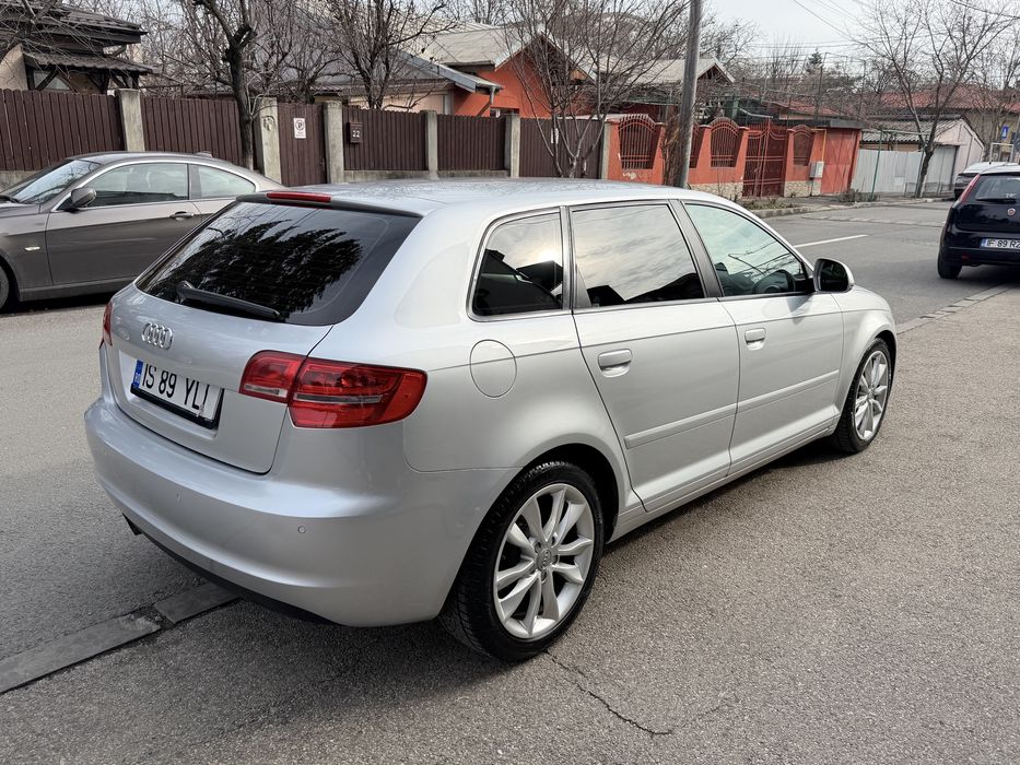 Audi A3 Sportback Facelift 2.0 TDI 140 CP RATE 350 lei AVANS 0 GARANTIE 12 LUNI BUY BACK