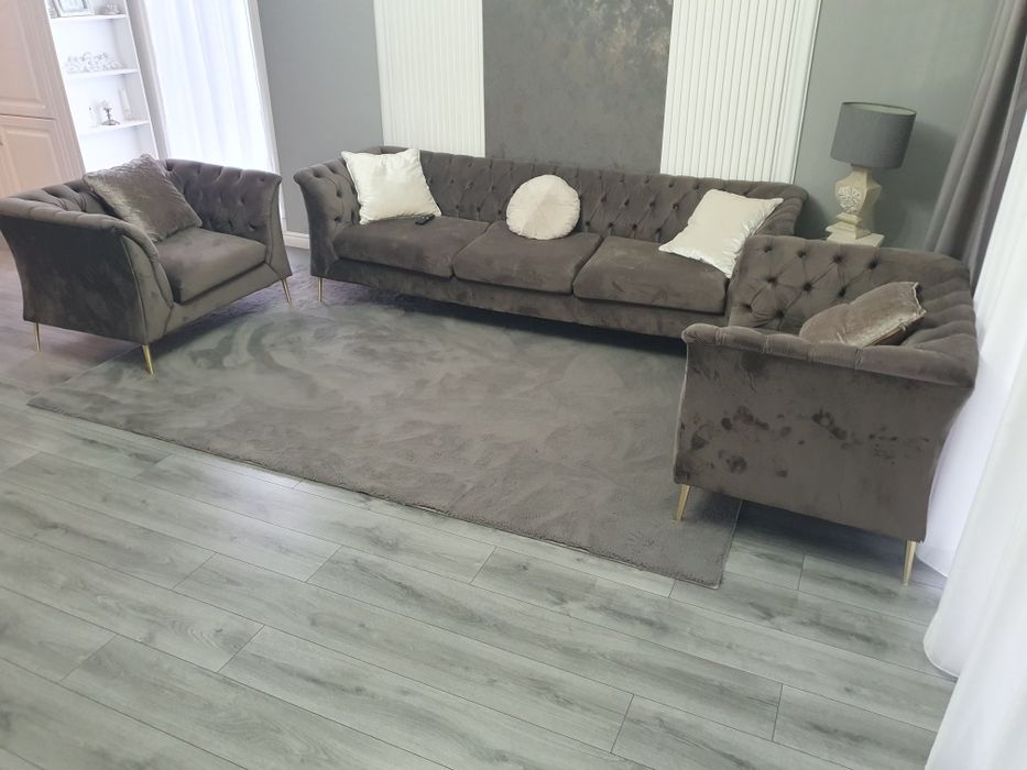 Set canapele 3 + 1 +1 gri