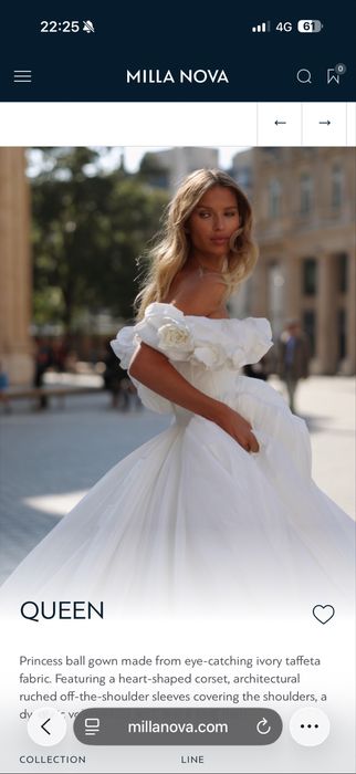 Vand Rochie de Mireasa Milla Nova