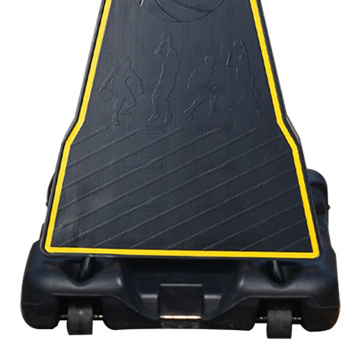 Баскетбольный щит стоячий большой 2.30-3.05см