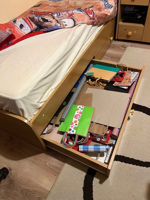 Легло с матрак 80/190