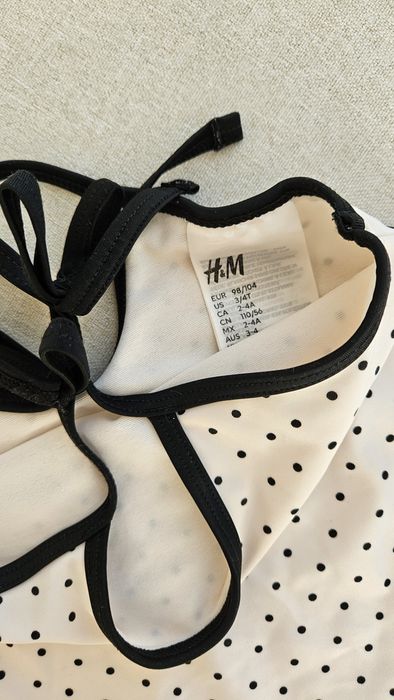 H&M детски бански 2 бр., 98-104 см